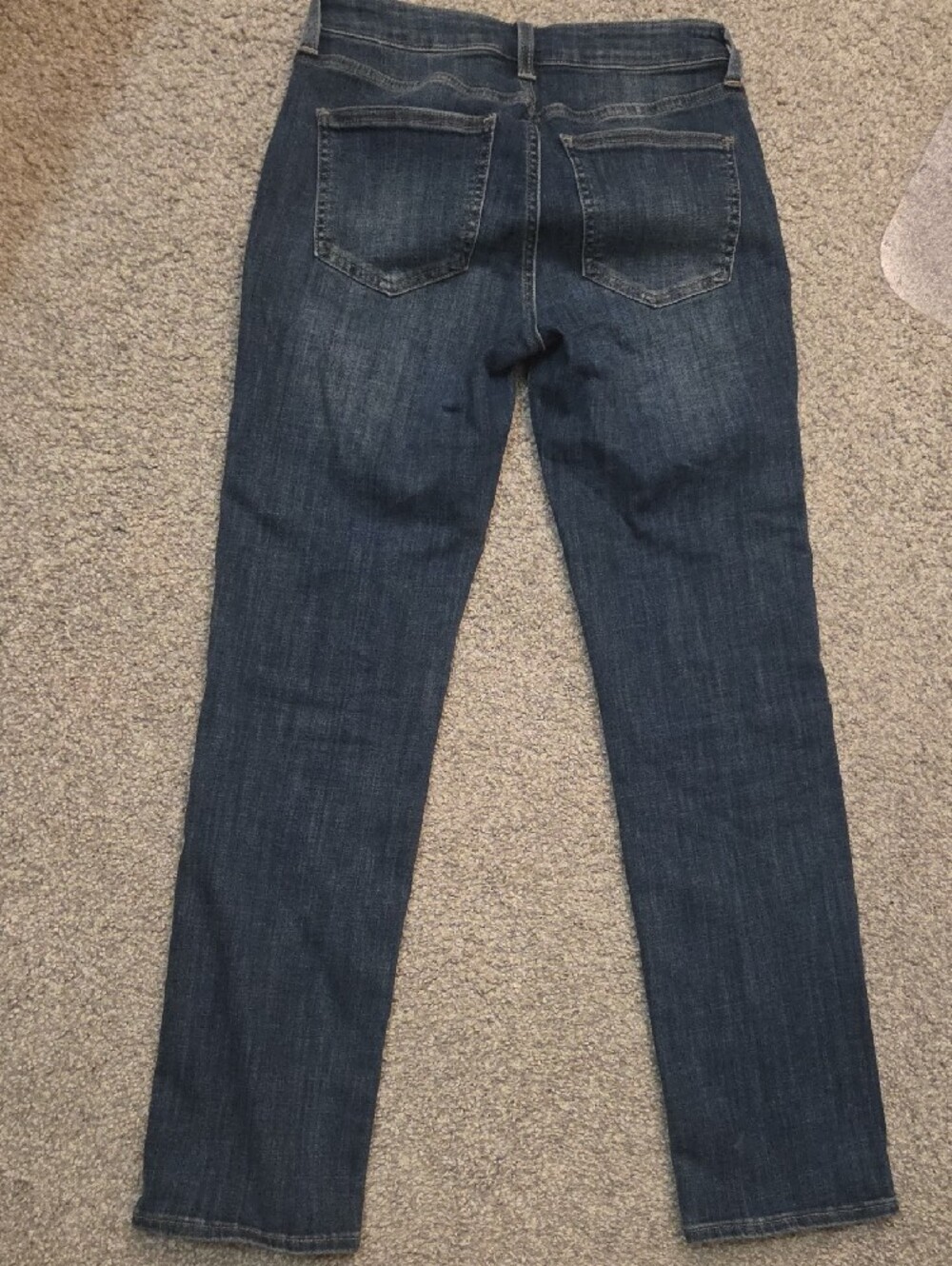 Cosmic Blue Love Women's Dark Blue Ellie Straight Jeans 27 Waist 29L - Picture 4 of 11